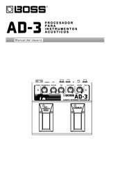 Boss AD-3 Manual Del Usuario