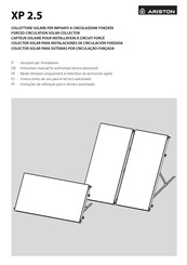 Ariston XP 2.5 Instrucciones De Uso Para El Técnico Autorizado