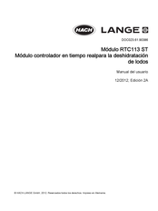 HACH LANGE RTC113 ST Manual Del Usuario