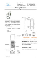 Sauter FH_SO Manual De Instrucciones