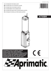 Aprimatic AT55BR Instrucciones De Uso Y De Instalacion