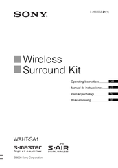 Sony WAHT-SA1 Manual De Instrucciones