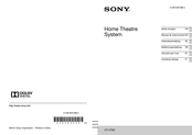 Sony HT-CT60 Manual De Instrucciones