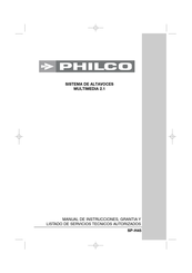 Philco SP-H45 Manual De Instrucciones