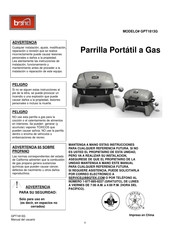 Bond GPT1813G Manual Del Usuario