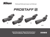 Nikon PROSTAFF 5 60 Manual De Instrucciones