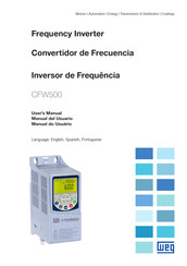 Weq CFW500B16P0T2 Manual Del Usuario