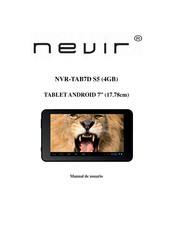 Nevir NVR-TAB7D S5 Manual De Usuario