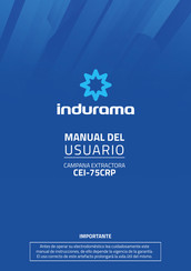 Indurama CEI-75CRP Manual Del Usuario