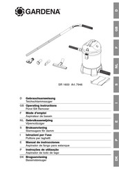 Gardena SR 1600 Manual De Instrucciones