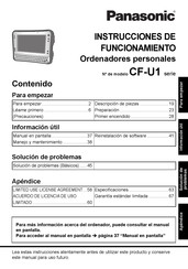 Panasonic CF-U1 serie Instrucciones De Funcionamiento