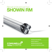 Comunello SHOWIN RM MS45RM20H0B00 Manual De Instrucciones