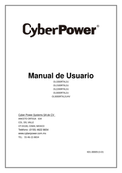 CyberPower OL1000RTXL2U Manual De Usuario