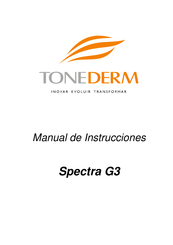 Tonederm SpectraG3 Manual De Instrucciones