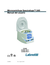 Labnet Spectrafuge 24D Manual Del Usuario