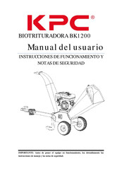 KPC BK1200 Manual Del Usuario