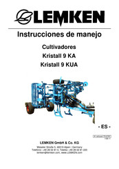 LEMKEN Kristall 9 KUA Instrucciones De Manejo