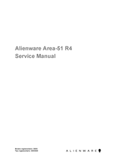 Dell Alienware Area-51 R4 Manual De Servicio