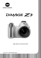 Konica Minolta Dimage Z3 Manual De Instrucciones