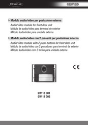 Chorus Gewiss GW 18 301 Manual De Instrucciones