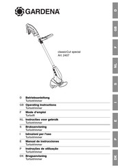 Gardena classicCut special Manual De Instrucciones