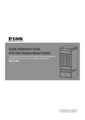 D-Link DES-7200 Guía De Instalación Rápida