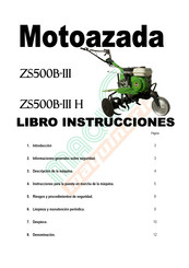 MAQVER ZS500B-III Manual De Instrucciones