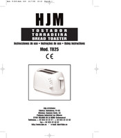 HJM T825 Instrucciones De Uso