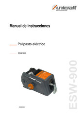 unicraft ESW900 Manual De Instrucciones