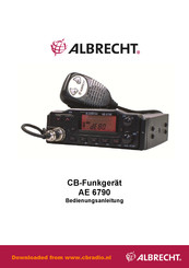 Albrecht AE 6790 Operación Manual