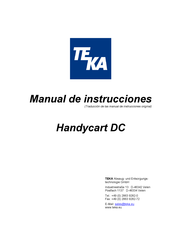 Teka Handycart DC Manual De Instrucciones