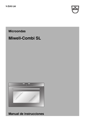 V-ZUG Miwell-Combi SL Manual De Instrucciones