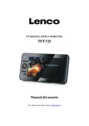 Lenco TFT-725 Manual Del Usuario