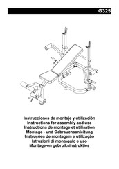 BH FITNESS G325 Instrucciones De Montaje