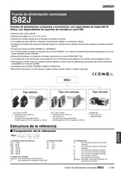 Omron S82J Manual De Instrucciones