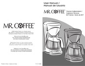 Mr Coffee ECT Serie Manual De Usuario