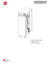 GBC AdvancedPunch Manual De Instrucciones