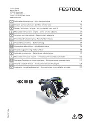 Festool HKC 55 EB Manual De Instrucciones