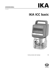 IKA ICC basic Instrucciones De Manejo