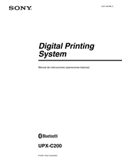 Sony UPX-C200 Manual De Instrucciones