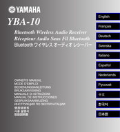 Yamaha YBA-10 Manual De Instrucciones