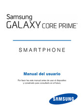 Samsung Galaxy Core Prime Manual Del Usuario