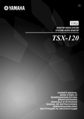 Yamaha TSX-120 Manual De Instrucciones