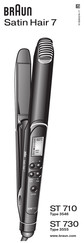 Braun Satin Hair 7 ST 730 Manual De Instrucciones