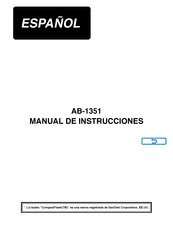 JUKI AB-1351 Manual De Instrucciones