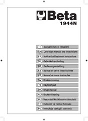 Beta 1944N Manual De Uso E Instrucciones