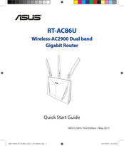 Asus RT-AC86U Guia De Inicio Rapido