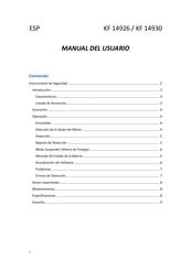 Q-Connect KF 14926 Manual Del Usuario