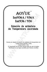 AOYUE Int936A Manual De Instrucciones