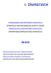 Dynatech IN-G10 Manual De Instrucciones De Uso Y De Montaje